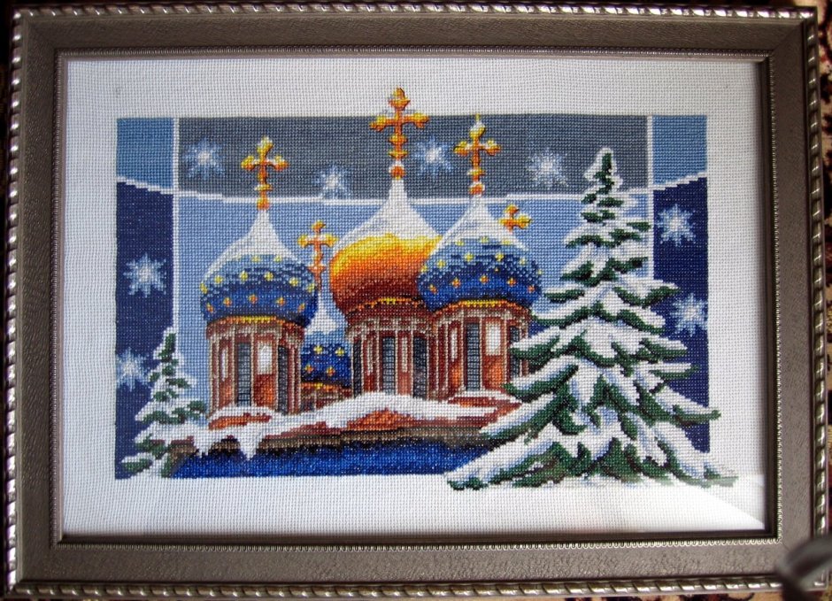 Православное Рождество вышивка