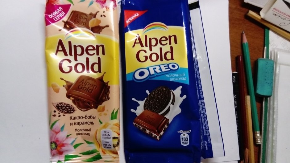 Шоколад Альпен Гольд Ореховый торт