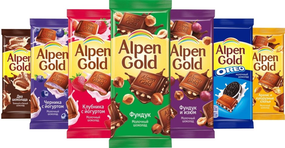 Новый шоколад Альпен Гольд 2022
