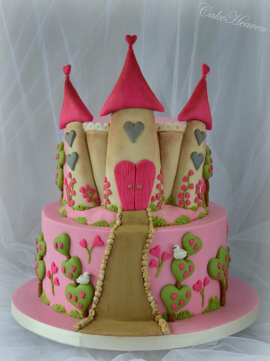 Торт замок принцессы прикол