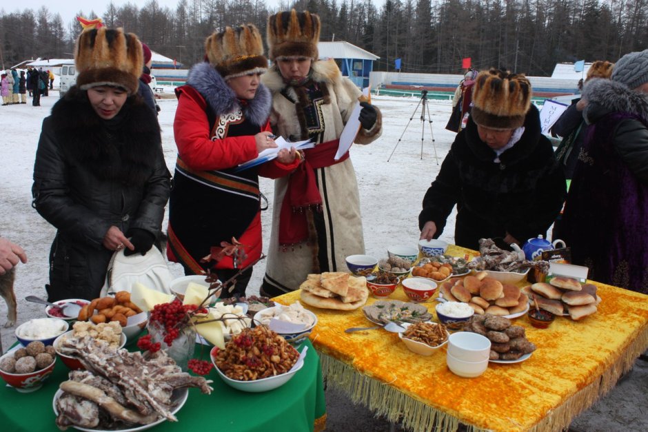 Алтайский блюда на чага байрам