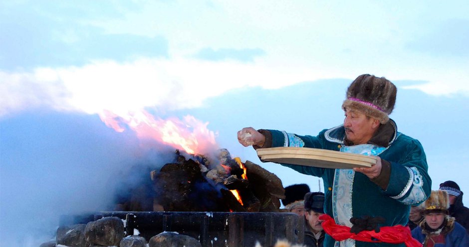 Традиционный Алтайский праздник "Чагаа-Байарам"