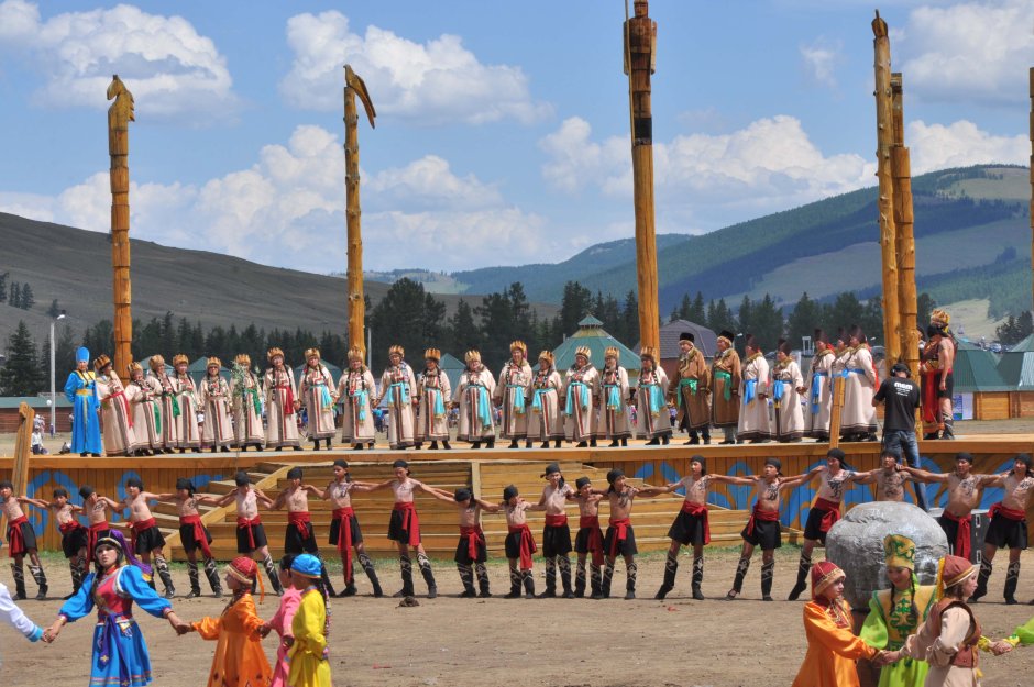 Алтайский праздник Эл-ойын