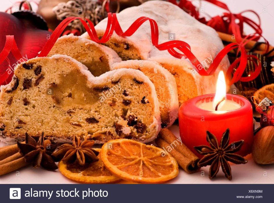 Марципановый кекс Рождественский