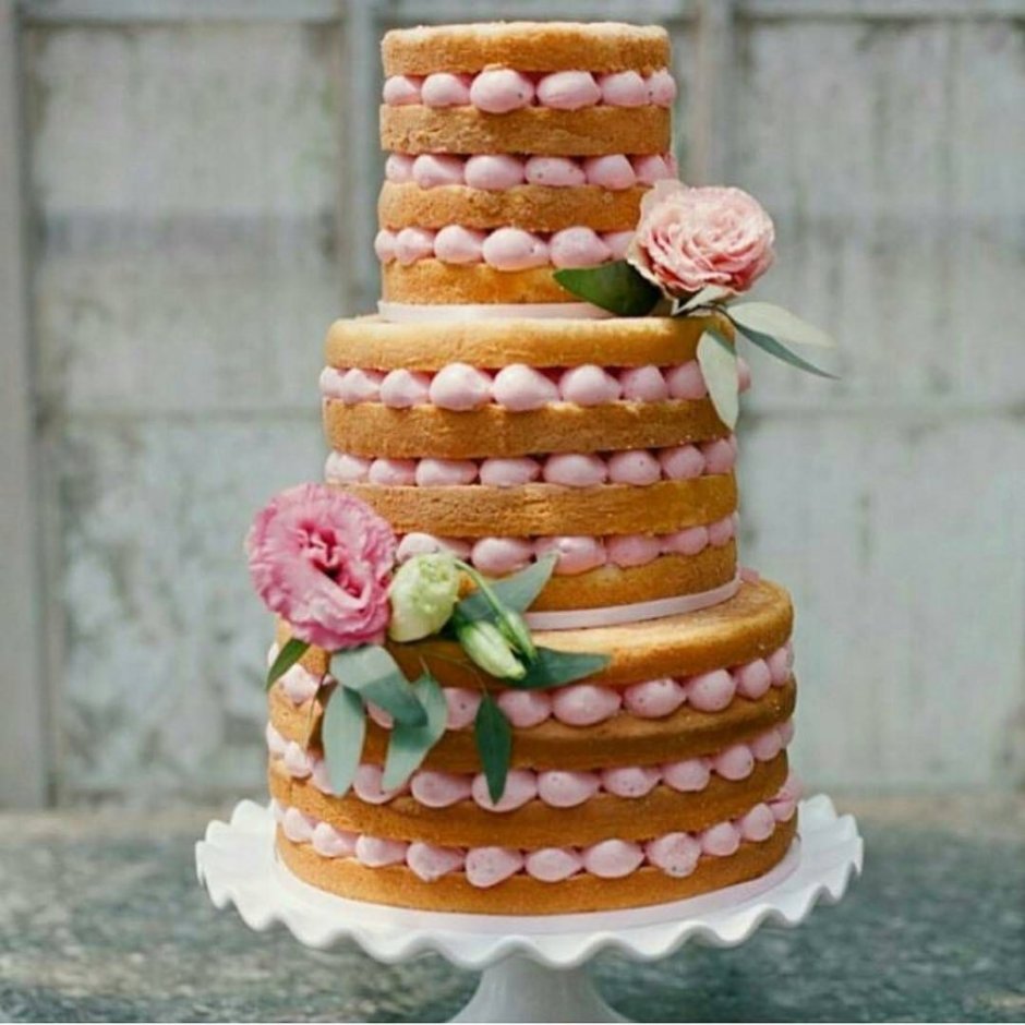 Свадебный торт Мильфей