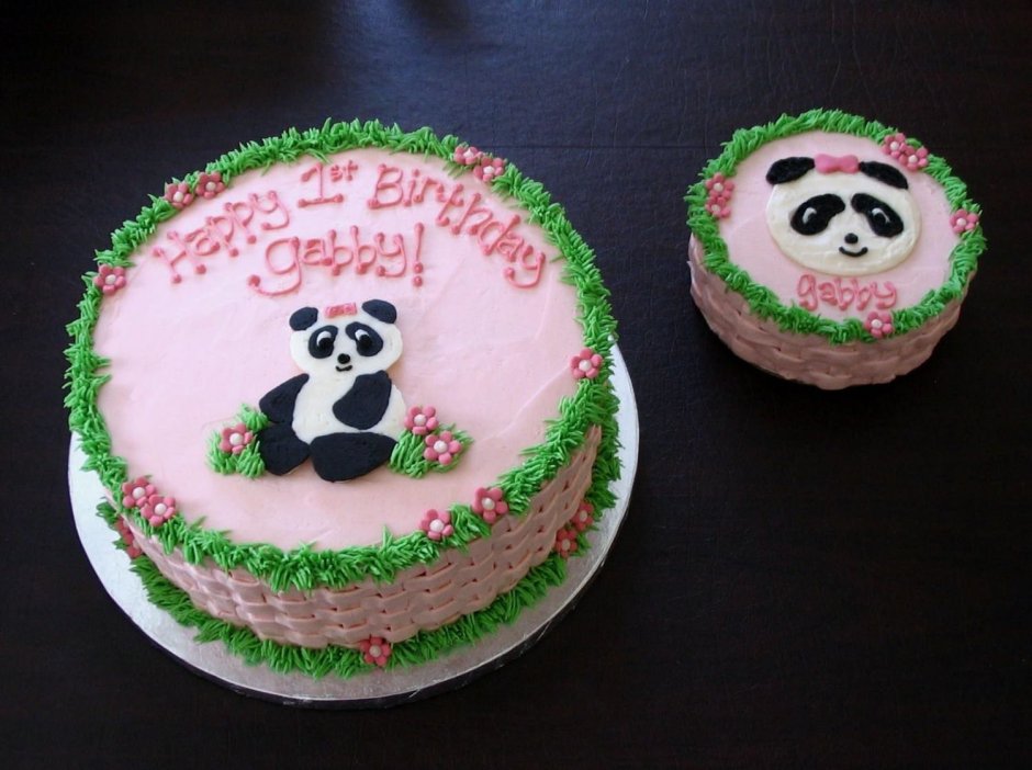 Торт на 10 лет с пандой