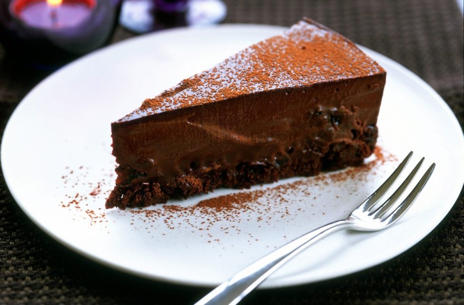 Вертикальный шоколадный торт