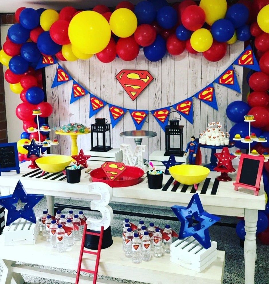 День рождения в стиле Супермена