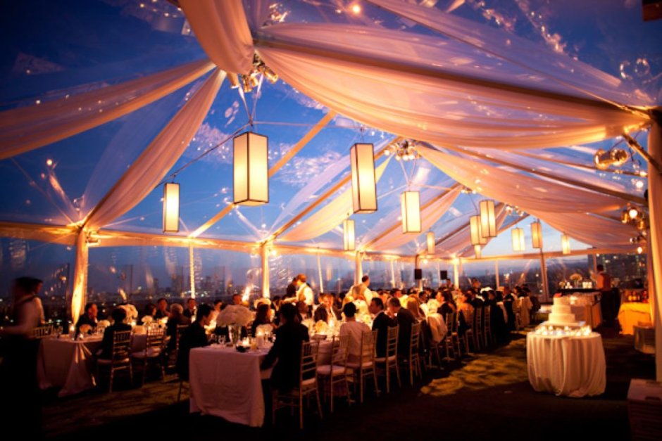 Банкетные шатры для свадьбы