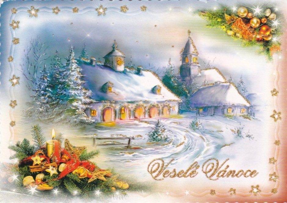 Польская Рождественская открытка