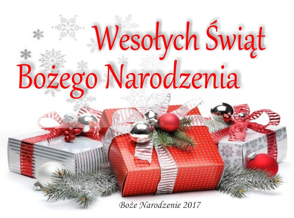 Поздравление с Рождеством на польском