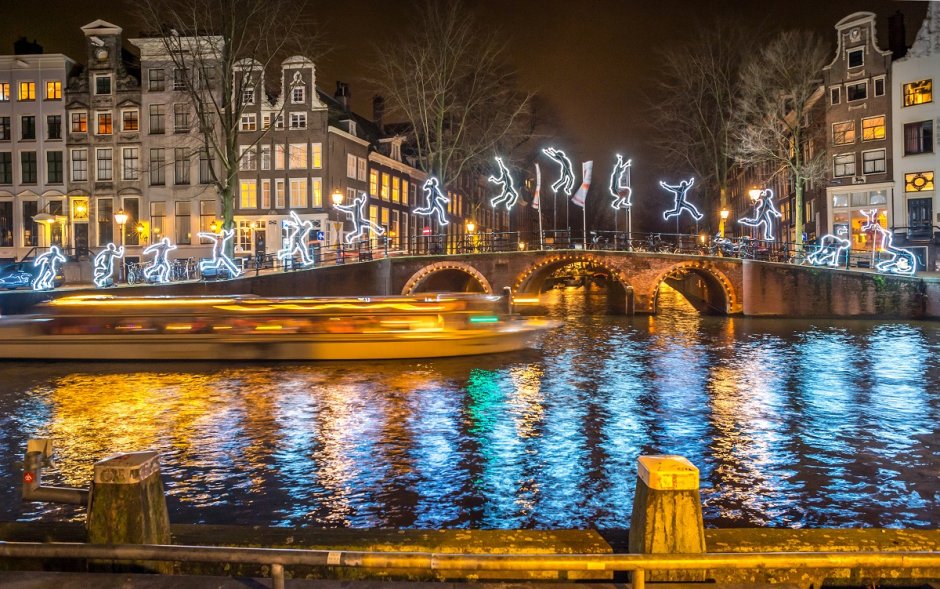 Амстердам зимой