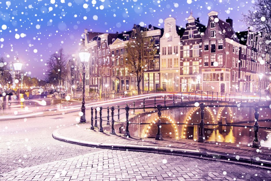 Новогодний Амстердам