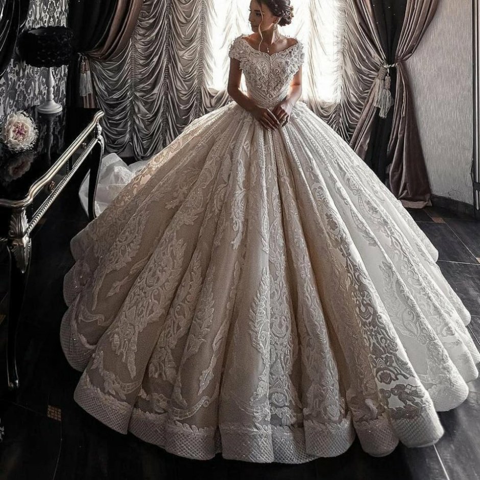 Свадебное платье пышное из инстаграмма