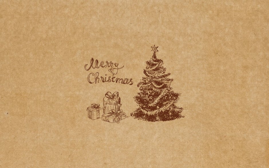 Рождественские открытки креативные