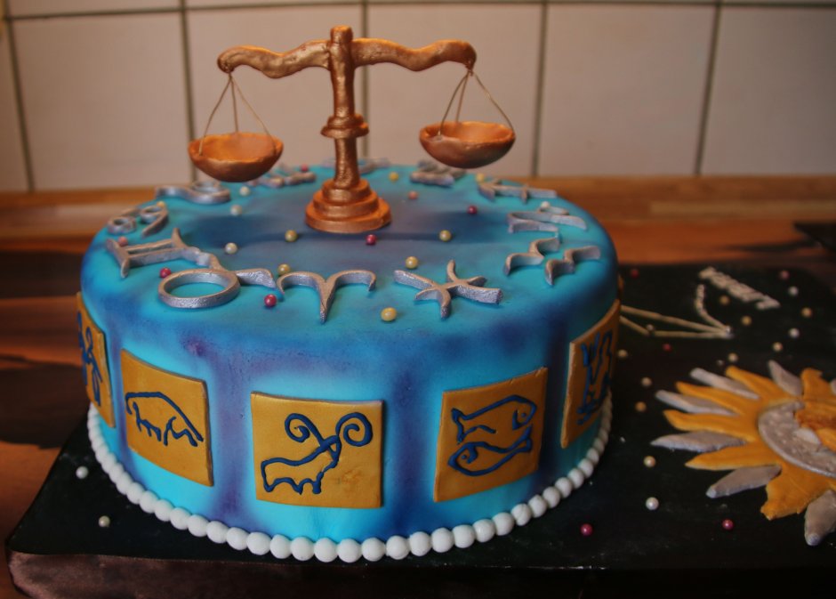 Торт "с днем рождения" 1 кг