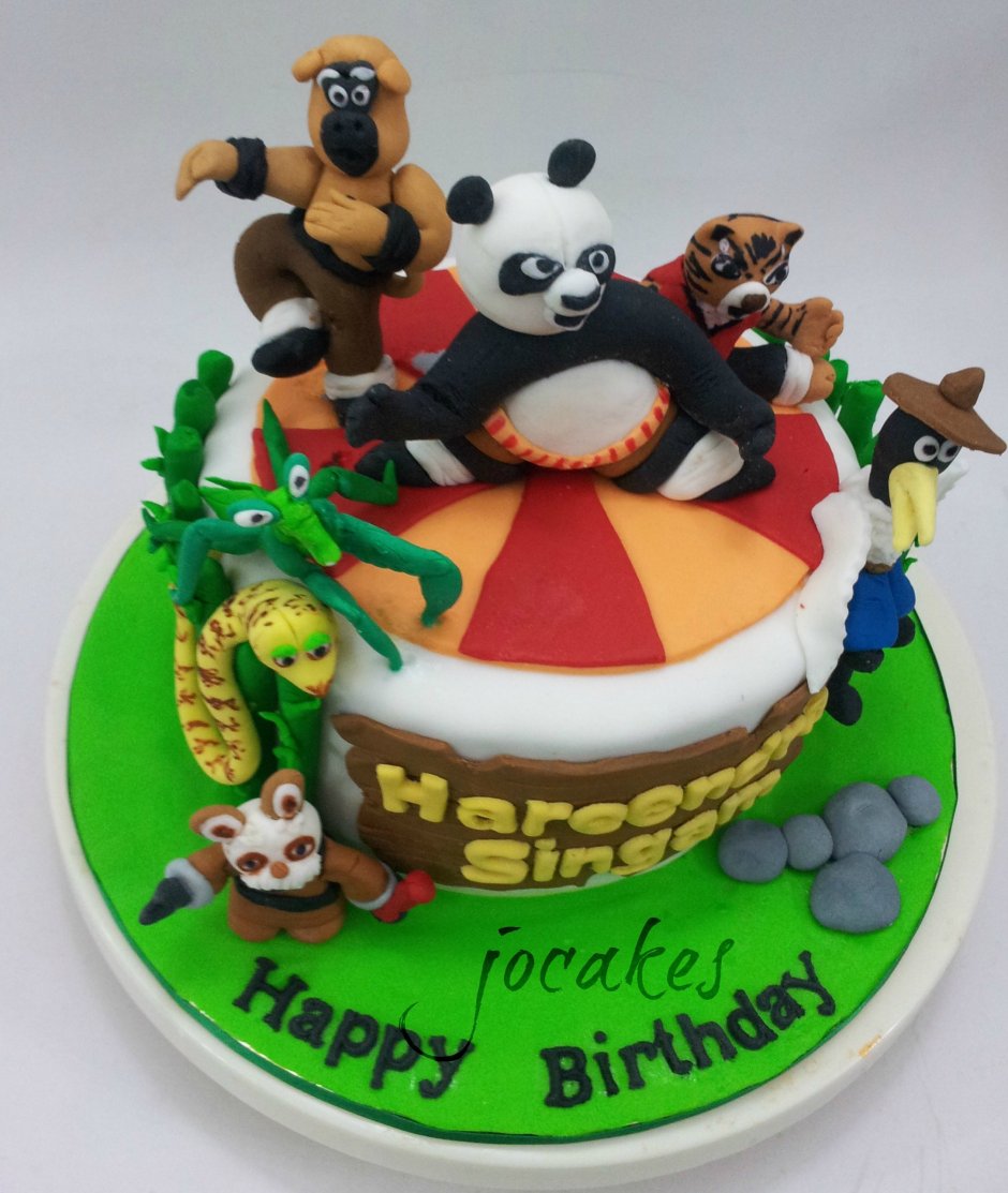 Торт кунфу Панда