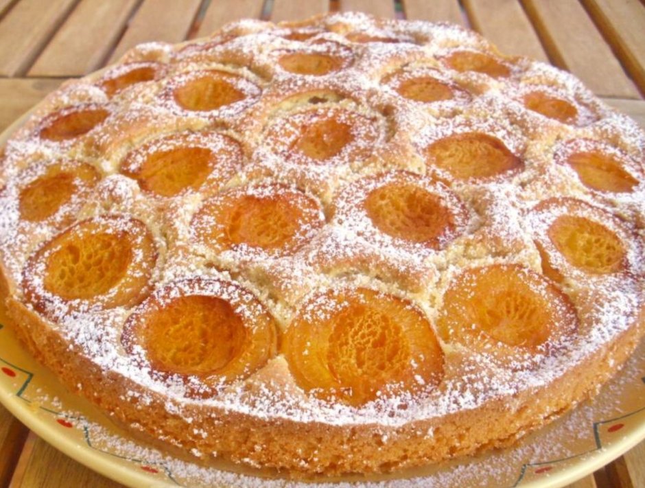 Пирог из абрикосов