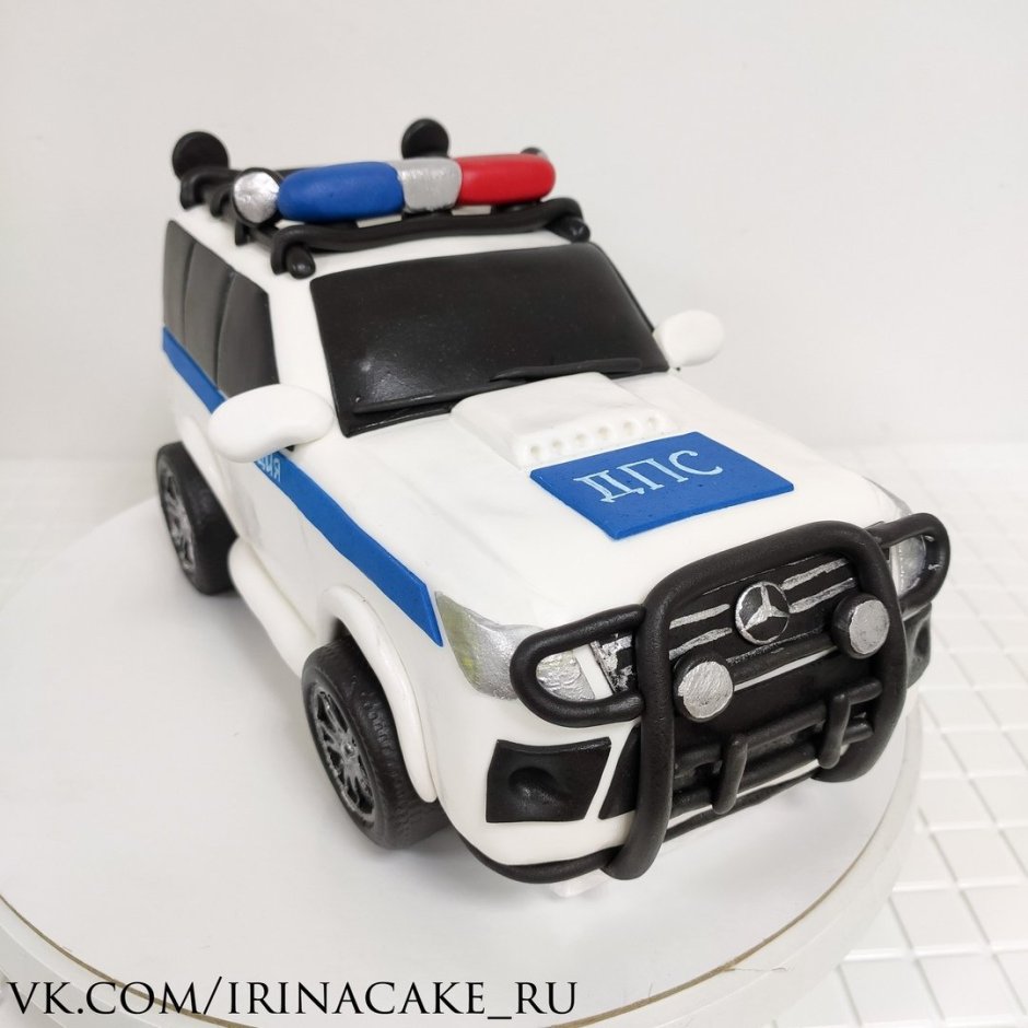 Торт детский полицейский