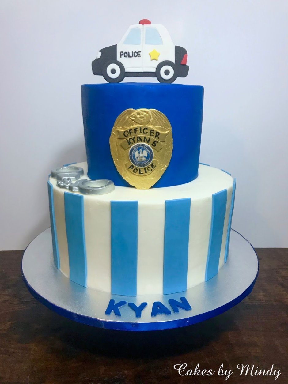 Торт для милиционера на день рождения