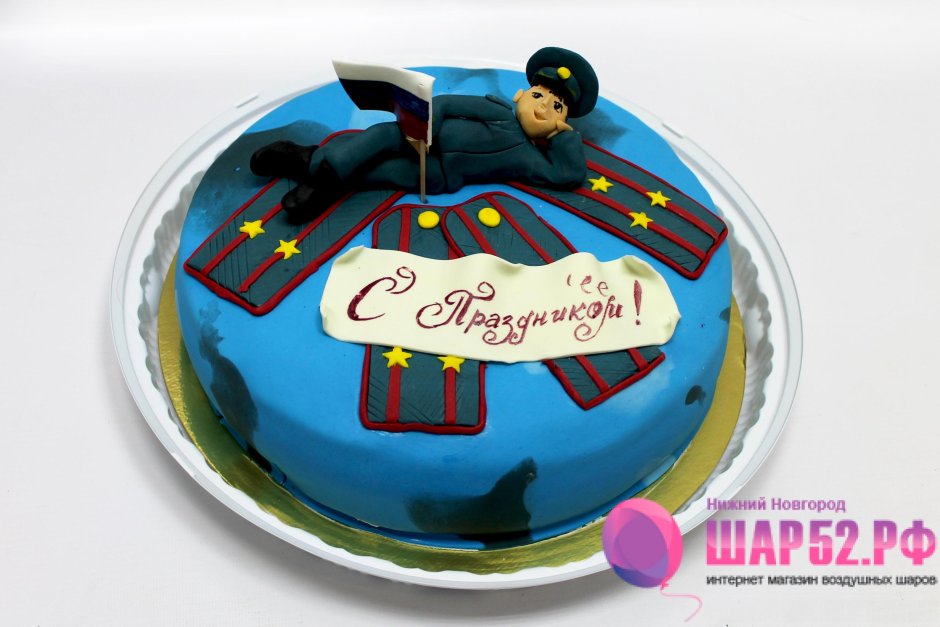 Торт для полицейского на день рождения