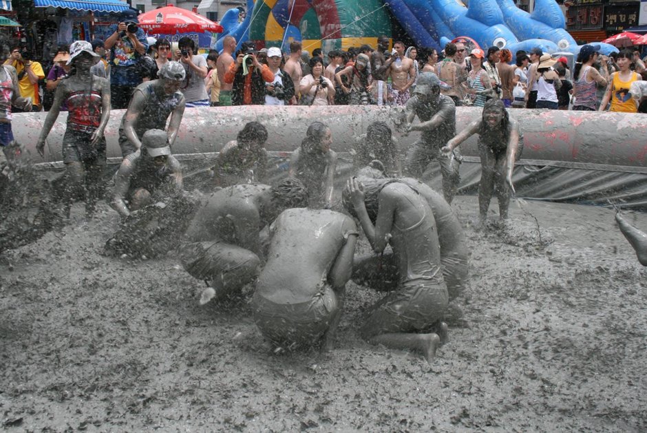 Фестиваль грязи Тэчхон