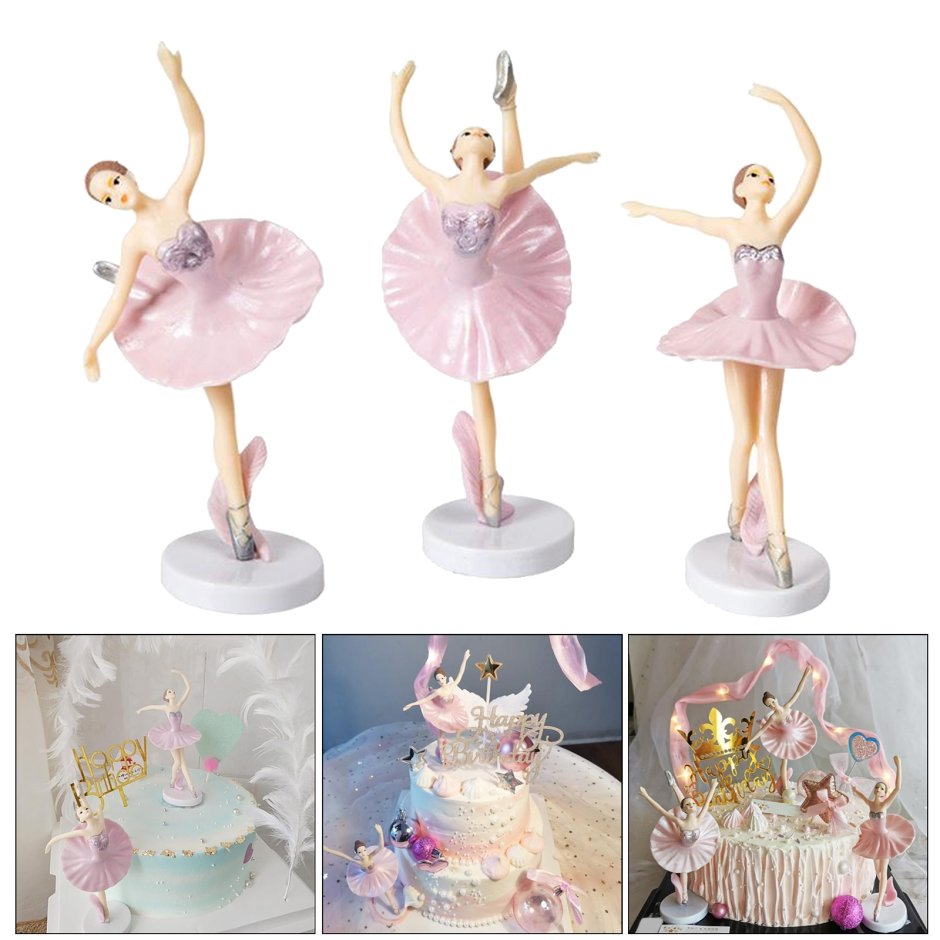 Фигурка балерины на торт