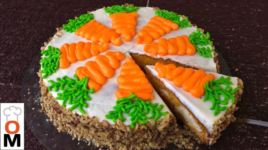 Как сделать вкусный морковный торт без орехов