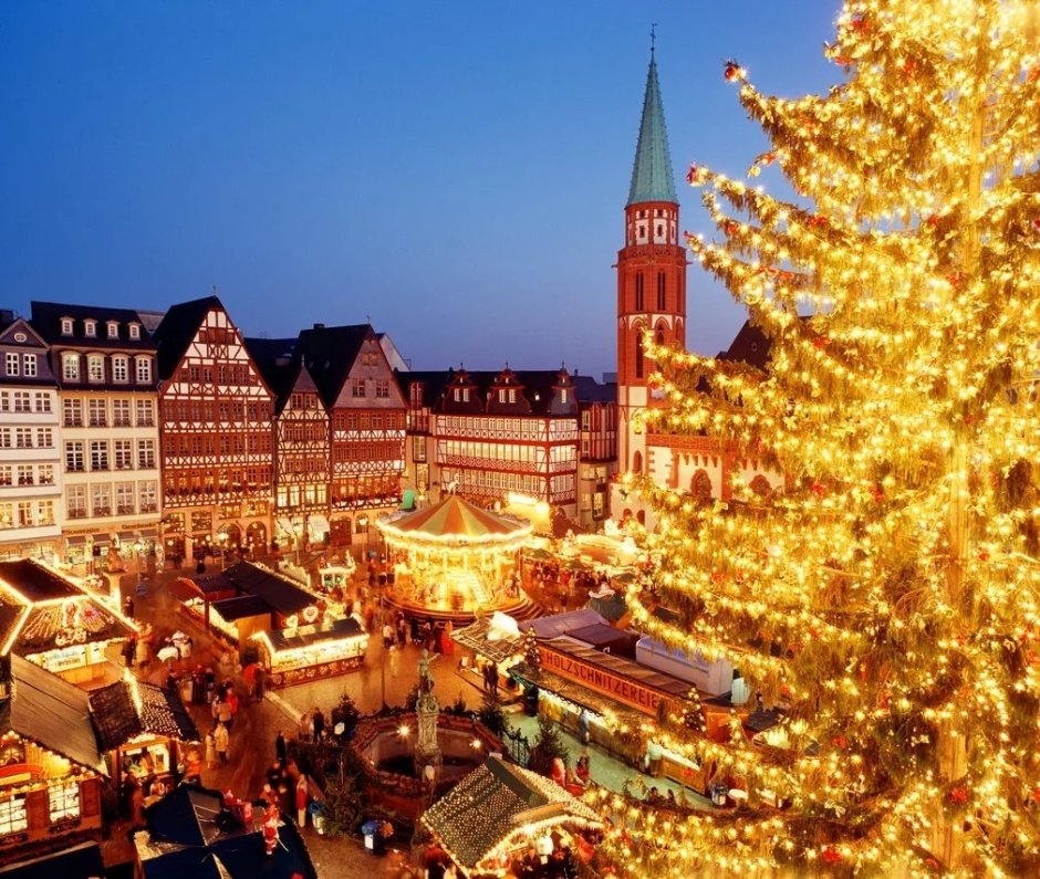 Weihnachten Рождество в Германии