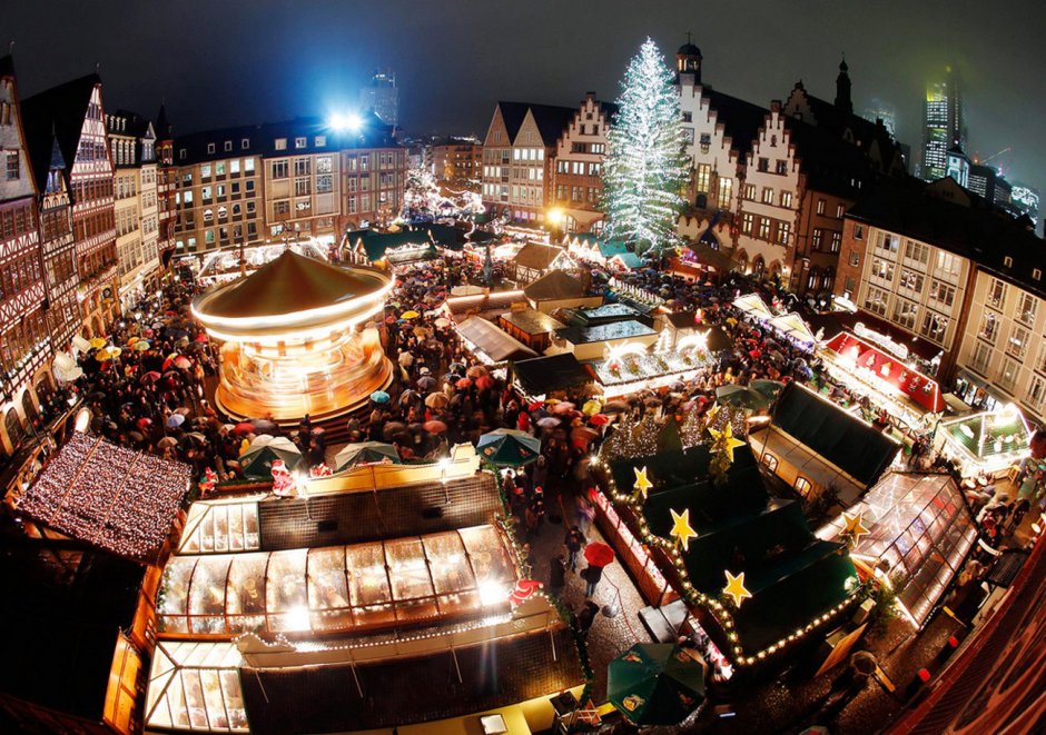 Рождество в Германии Рождественский базар