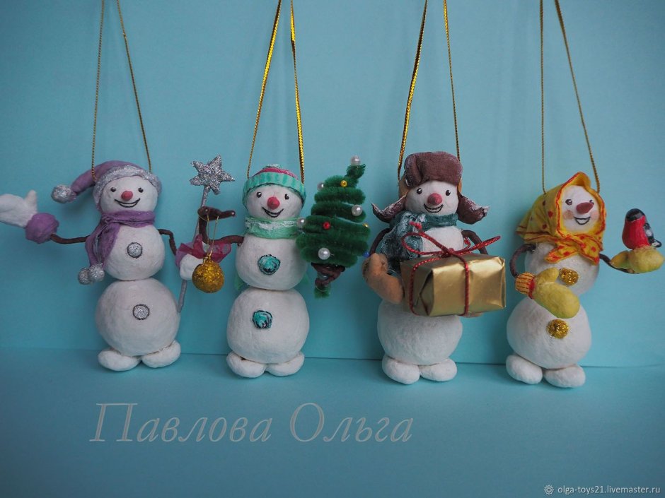 Снеговик Елены Васько