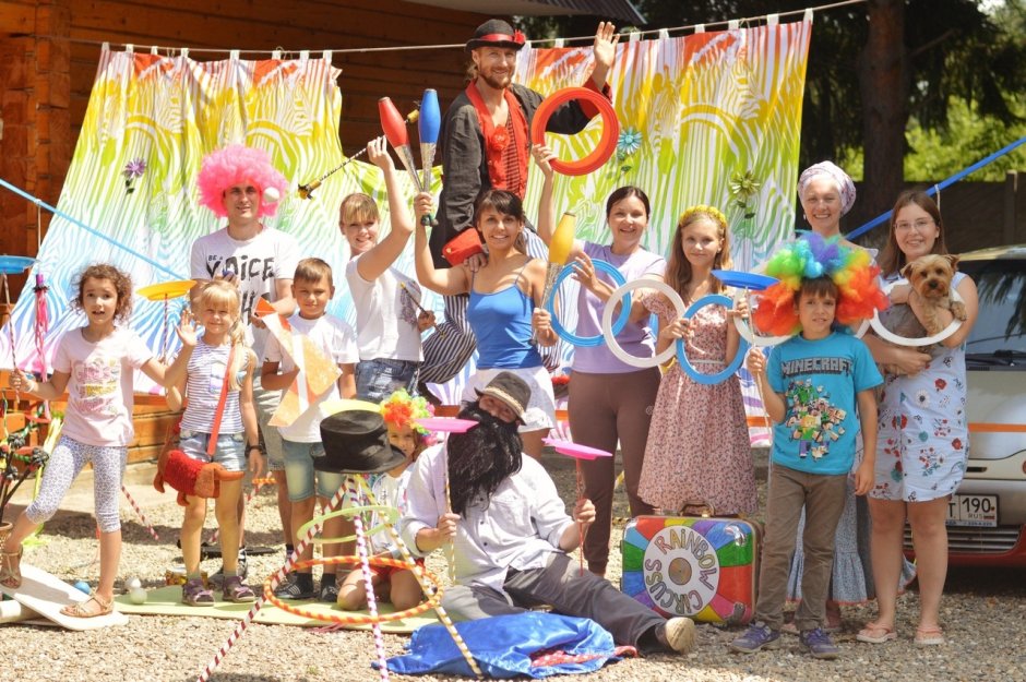 Детские праздники в летнем лагере
