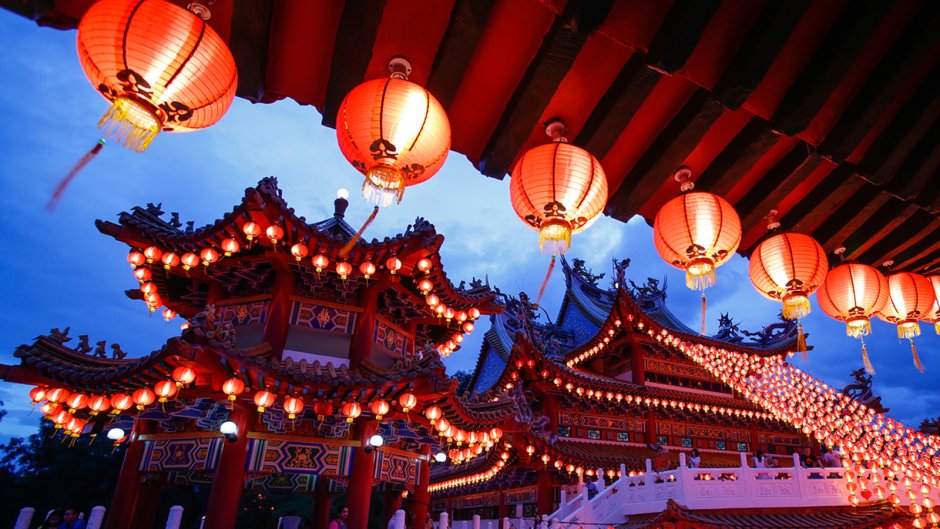 Фестиваль фонарей в Китае 2019