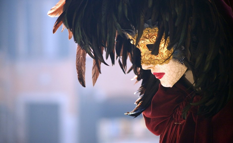 Девушка в маске Венеция