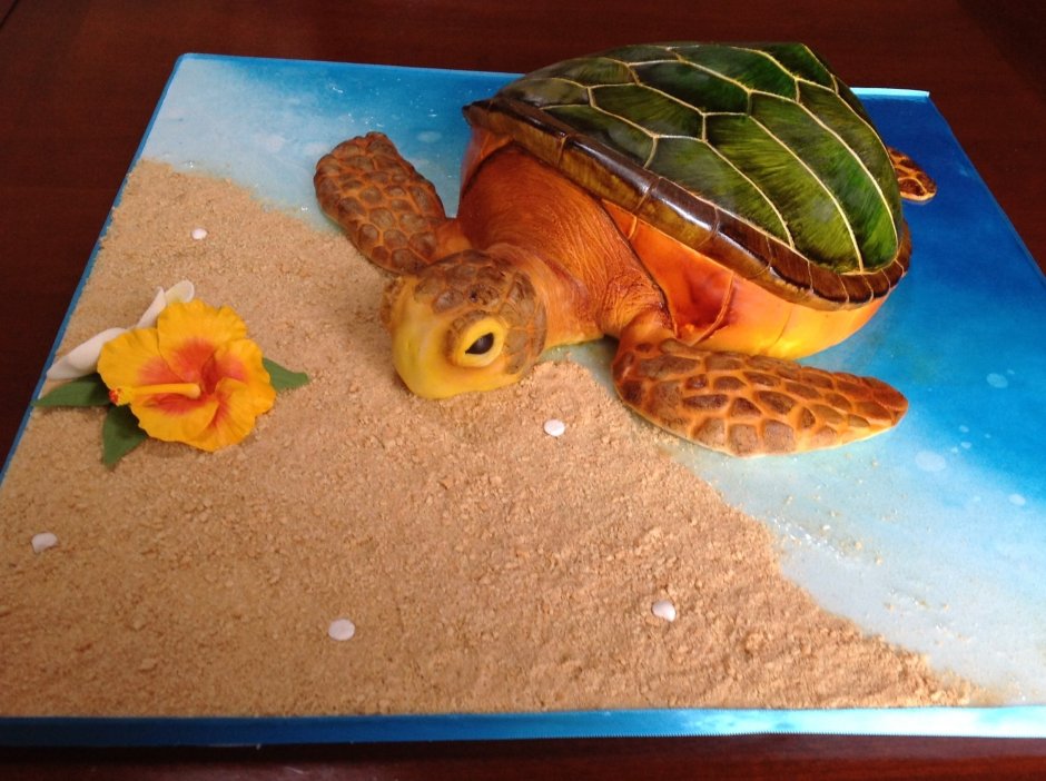 Черепаха со сметанным кремом