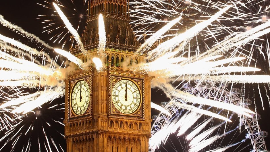 Новый год в Англии традиции Биг Бен