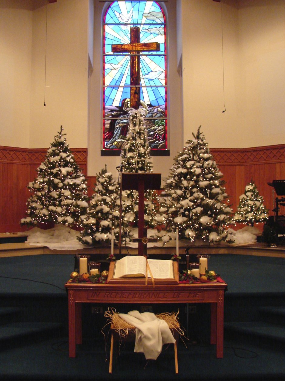 Католическая елка Рождественская