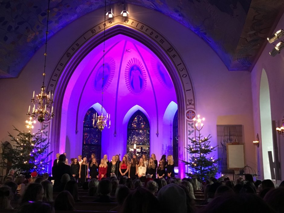 Рождественский хор в Англии