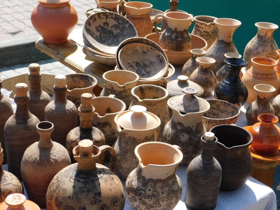 Промыслы Рязанской области Скопинская керамика