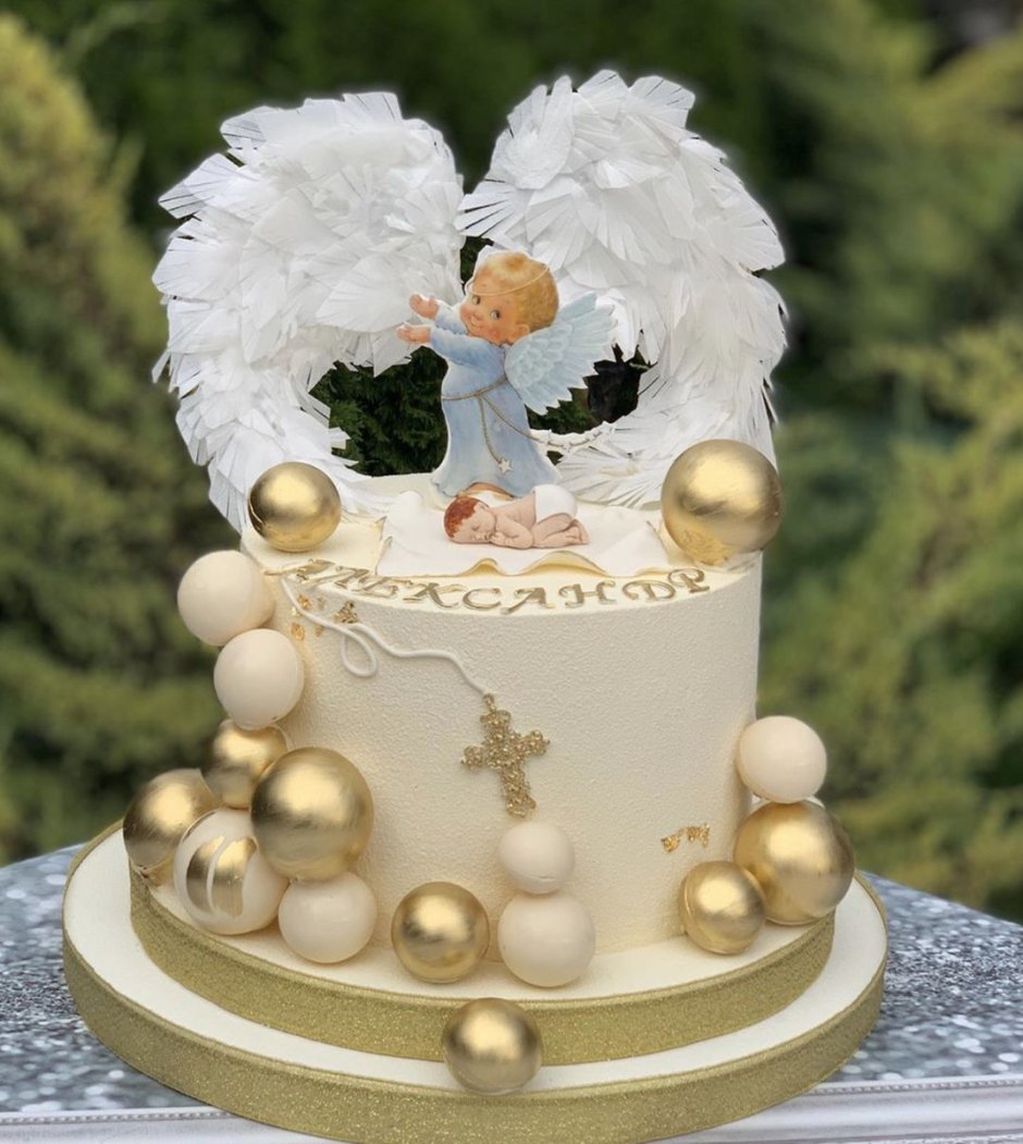 Торт с ангелочками на сватовство