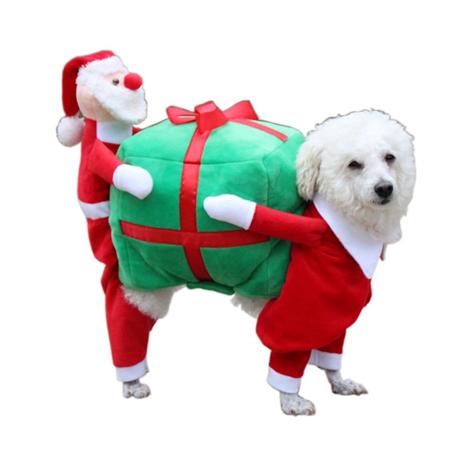 Комбинезон для собак Санта Клаус