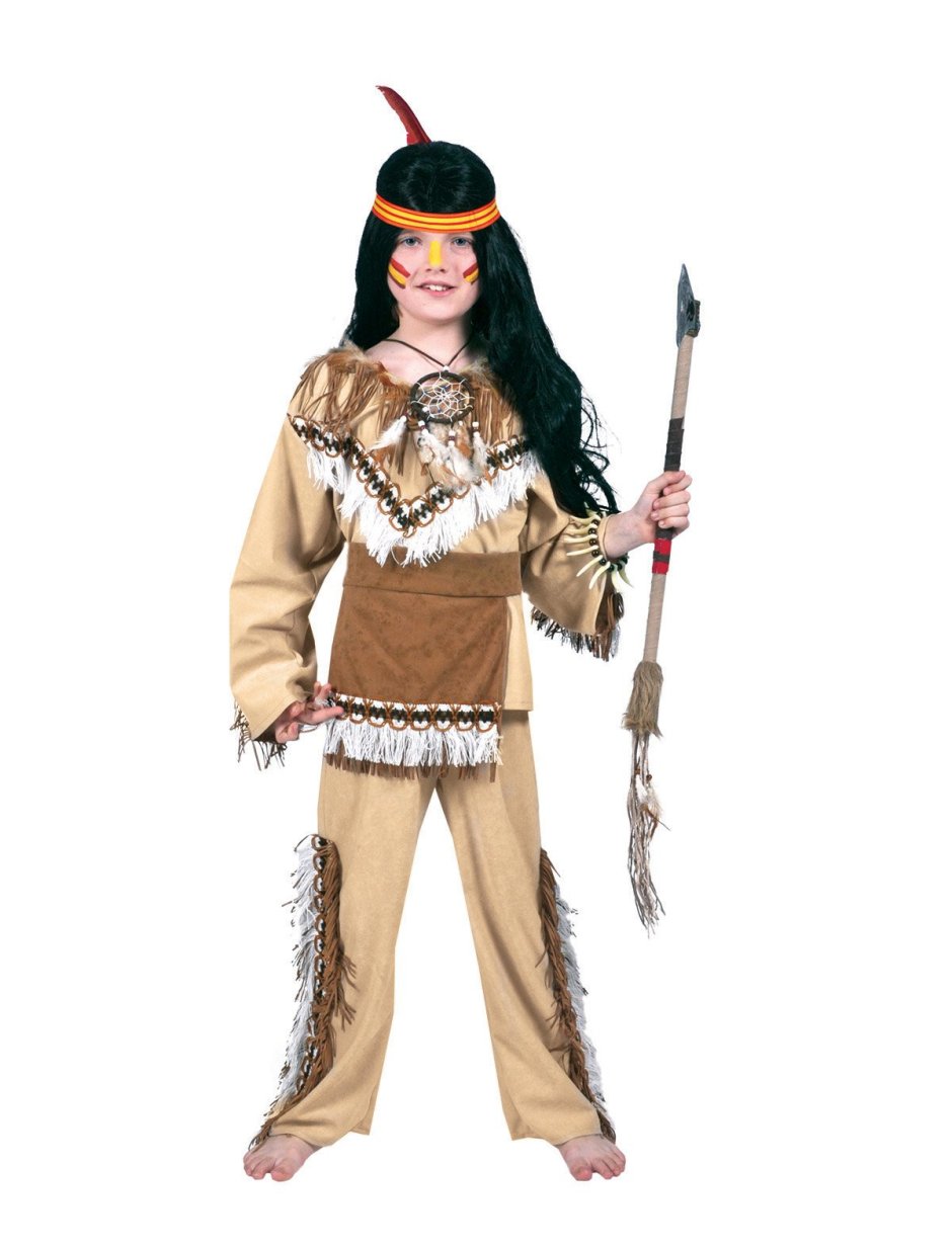 Новогодний костюм индейца