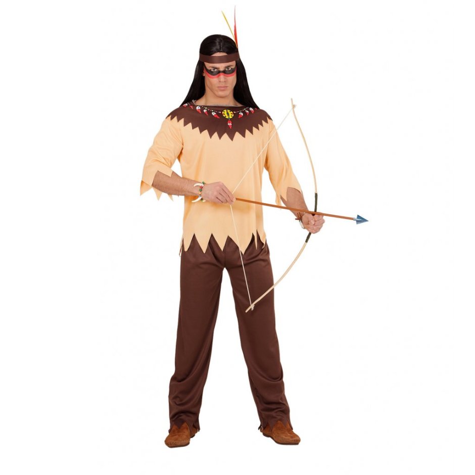 Костюм индейца Апачи, 54-56.