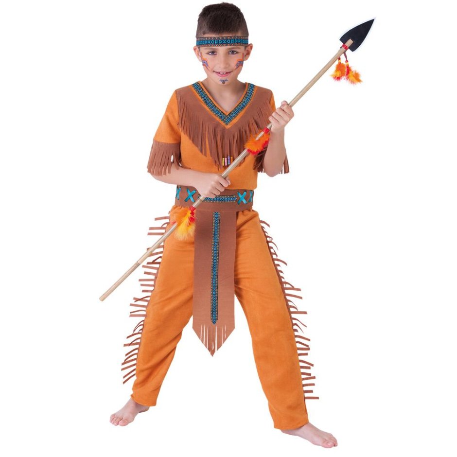 Детский костюм удалого индейца