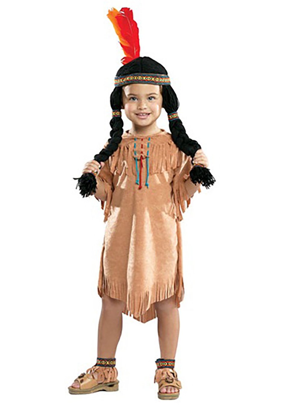 Детский костюм индейца девочке