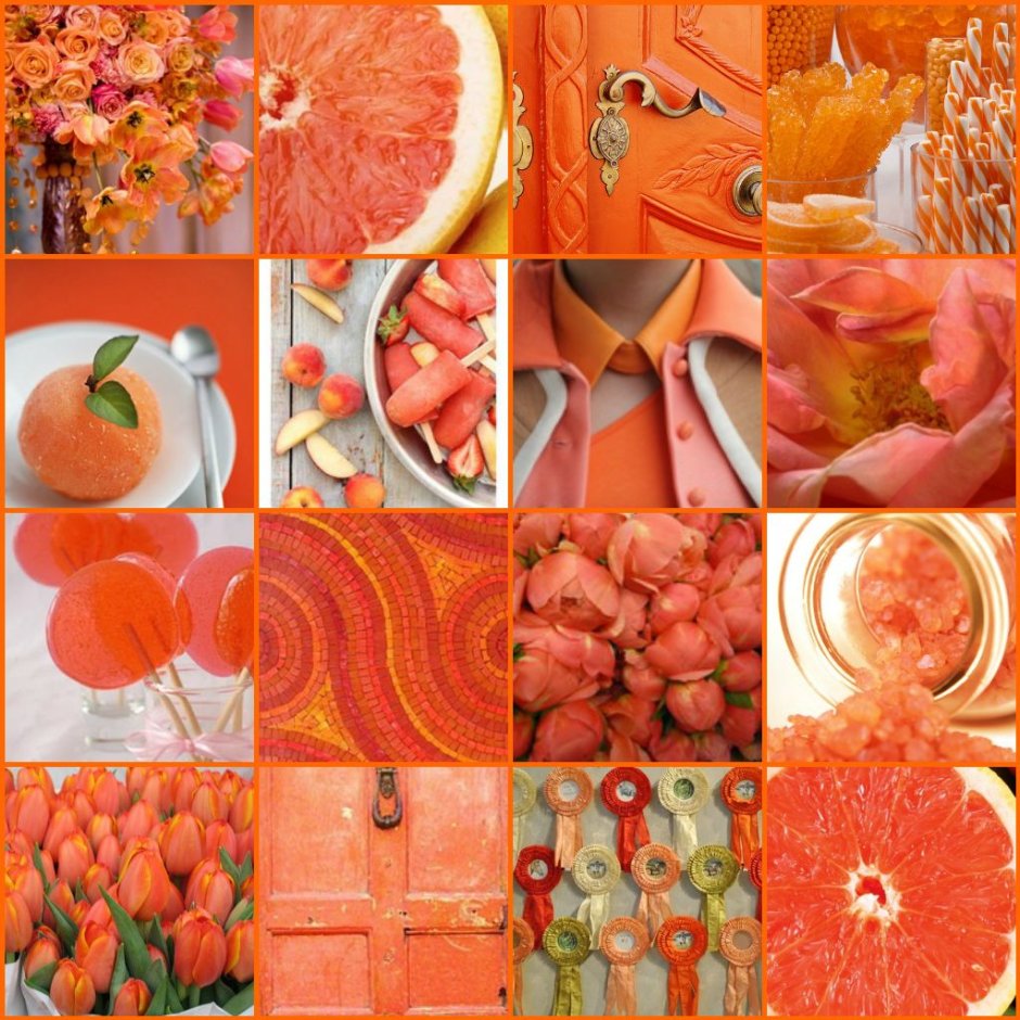 Оранжевые вещи