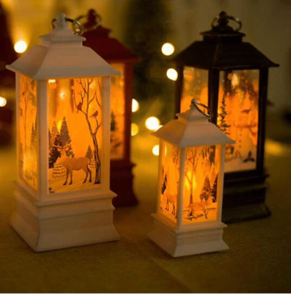 Фигура световая фонарик "дед Мороз" Сима