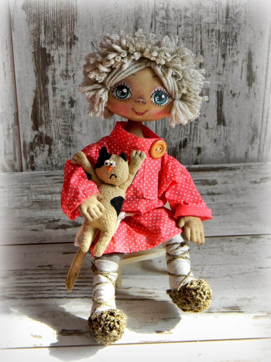 Домовенок Кузя текстильная кукла