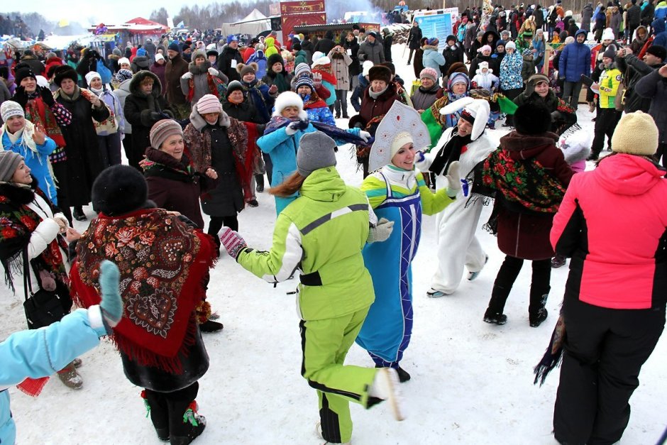 Фестиваль зимние забавы в Угличе