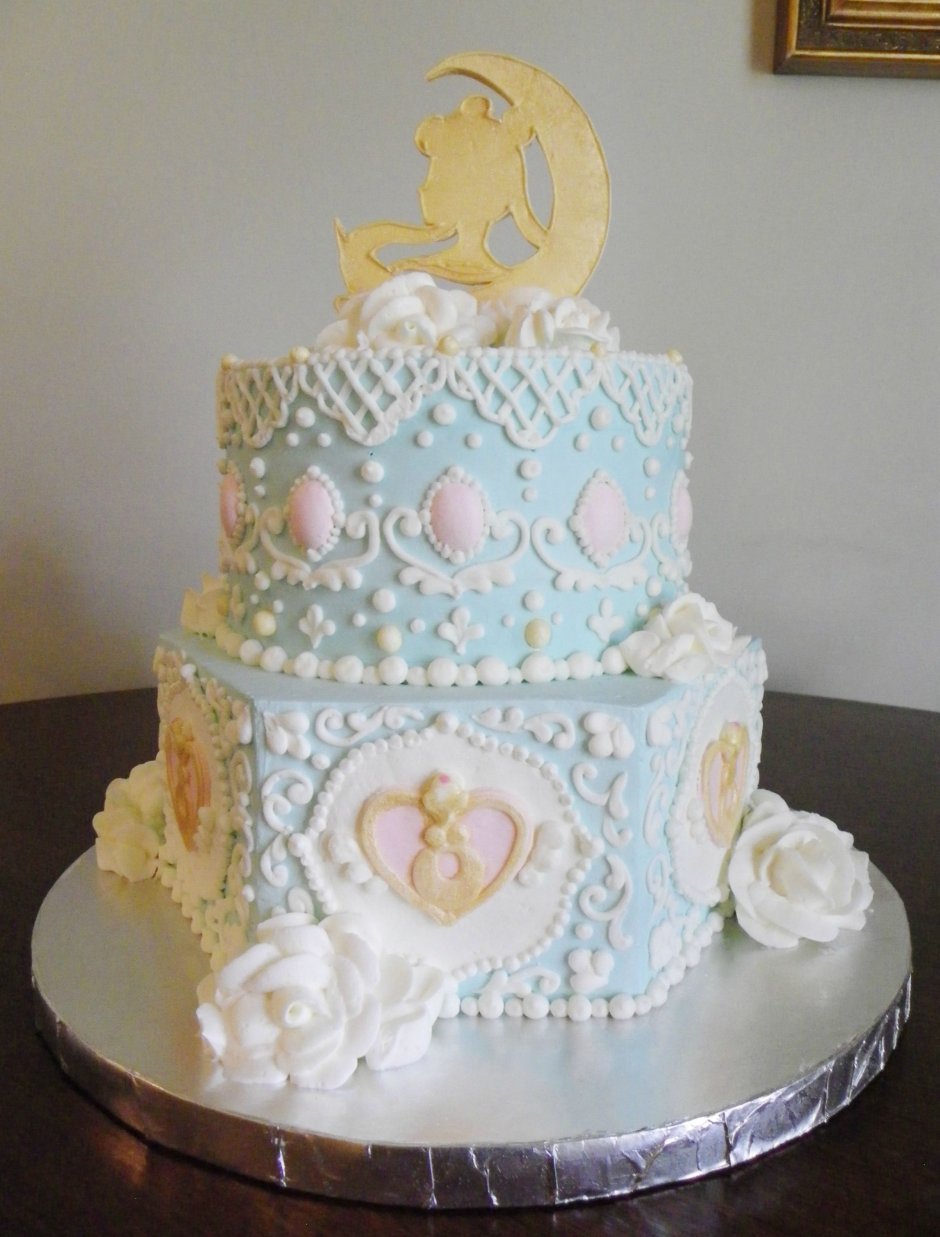 Sailor Moon Wedding Cake